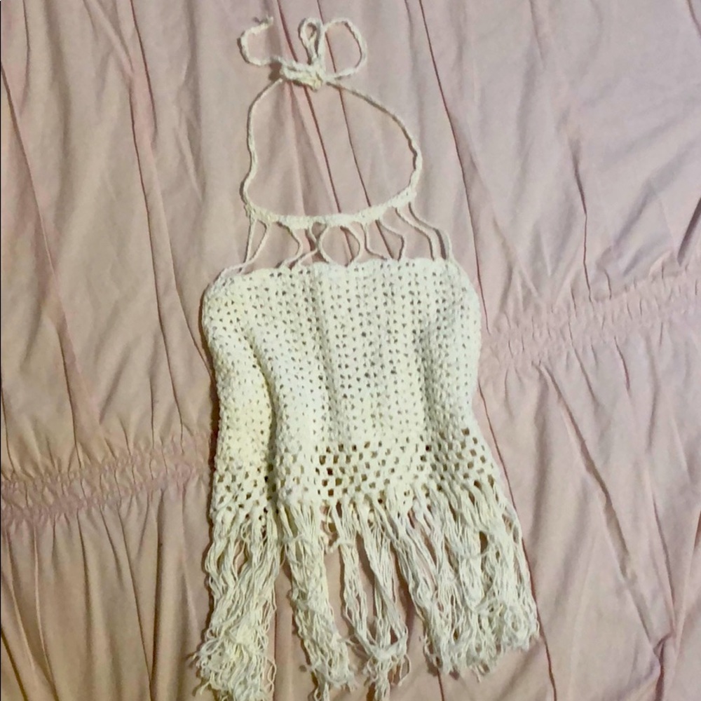 Crotchet crop top